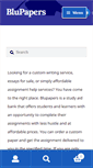 Mobile Screenshot of blupapers.com