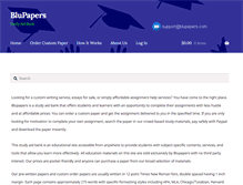 Tablet Screenshot of blupapers.com